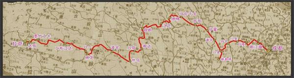 川藏北線地圖及攻略